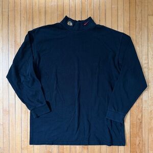 Vintage Y2K Chicago Blackhawks Nike Team Mock Neck Long Sleeve Men’s Sz. XL